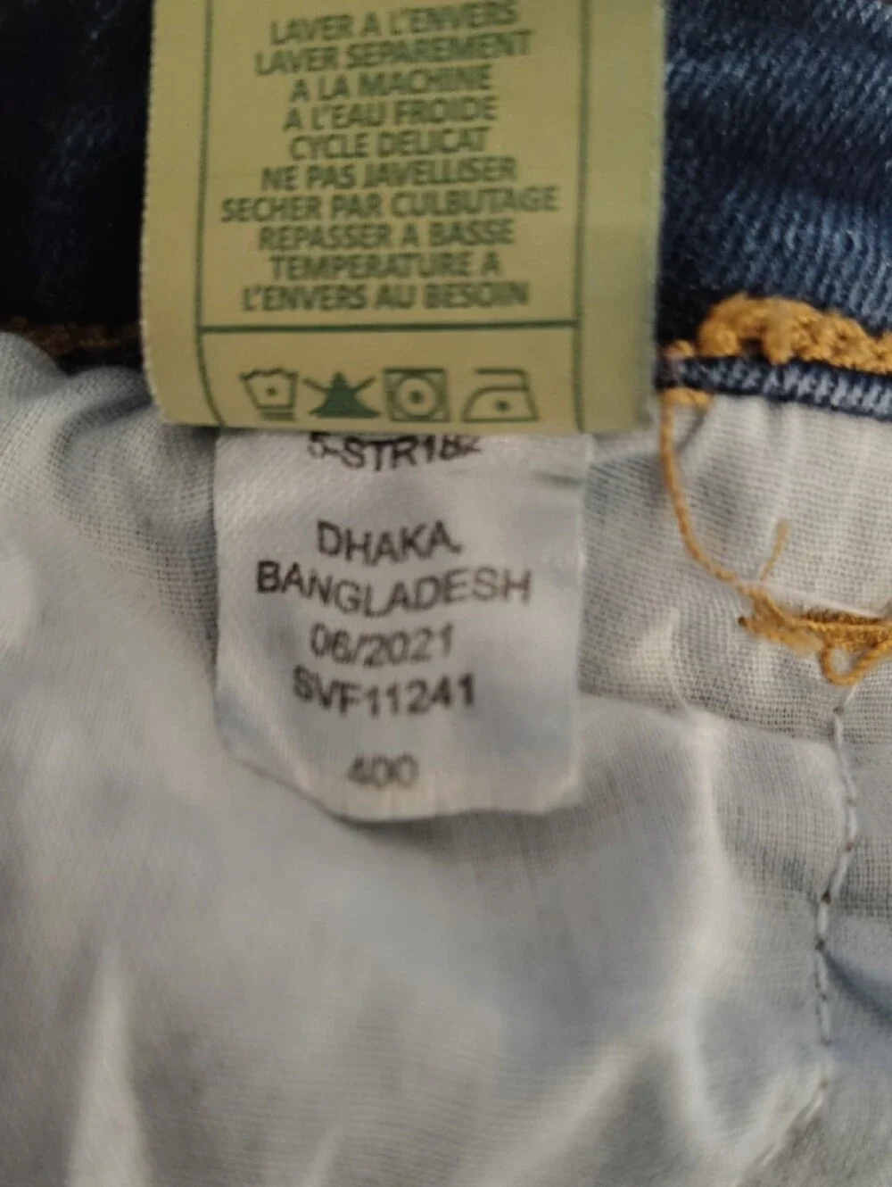 Seven for All Mankind Outfit Kids Jeans Sz. 24 M & Gray Henley Size 18 M